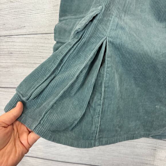 Wild Fable Plus Size Blue Corduroy Cargo Mini Skirt Size 4X - Picture 3 of 7